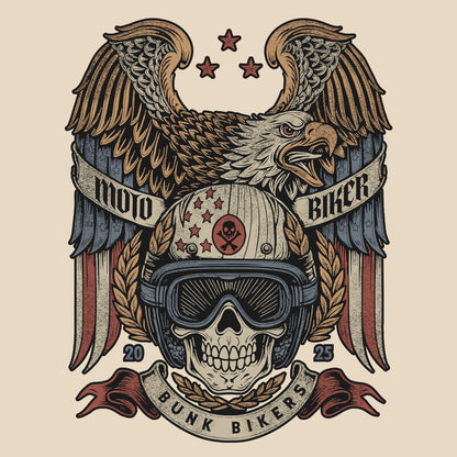 Moto Biker Tee