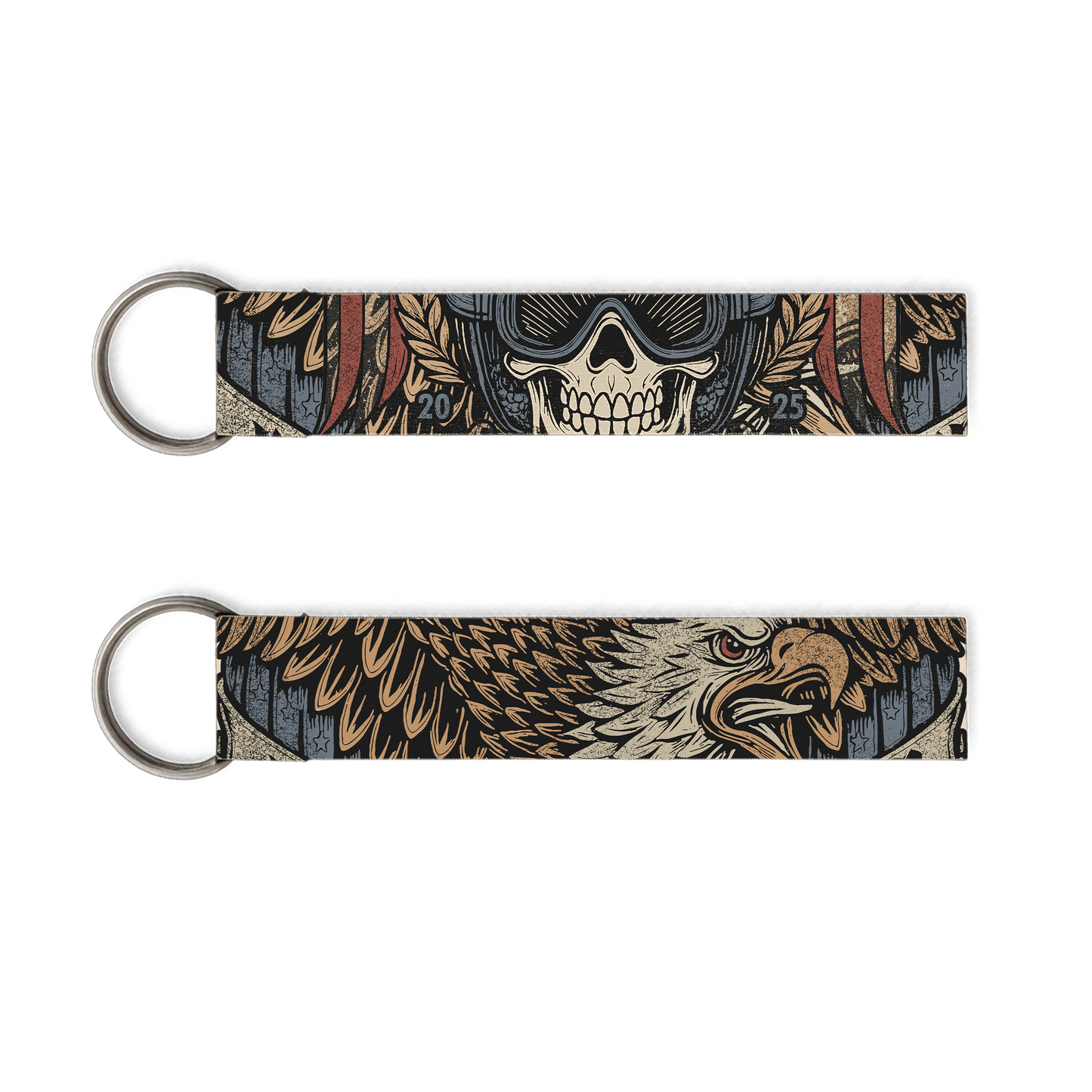 Skull Rider Keychain